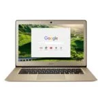 Used laptops in Dubai Acer 14 CB3-431 Intel Celeron N3060 2GB 32GB 14 Inch Chromebook in Gold